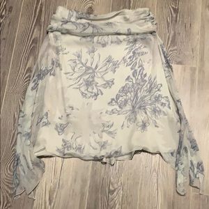 Max Studio medium silk skirt